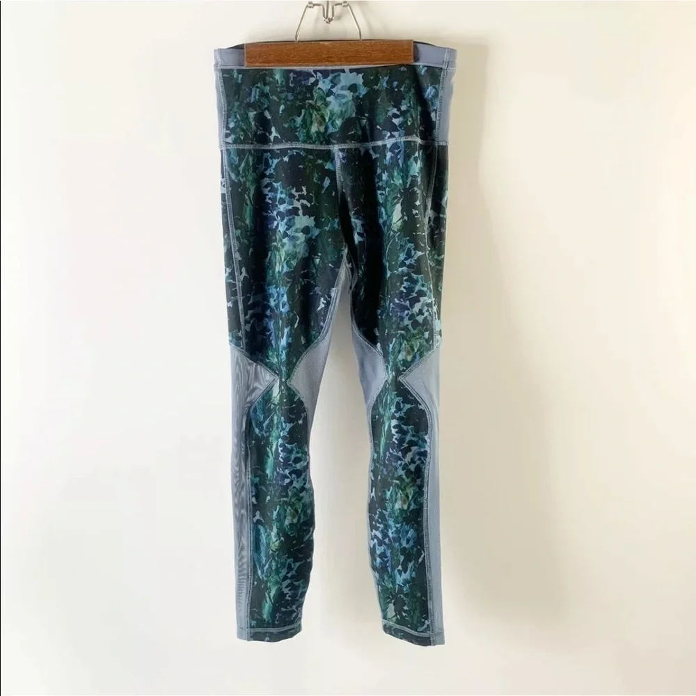 Lululemon Running In The City 7/8 Tight Floral 6